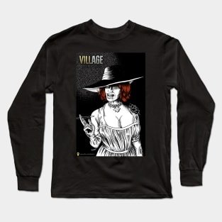 Christina Hendricks as Lady Dimitrescu Long Sleeve T-Shirt